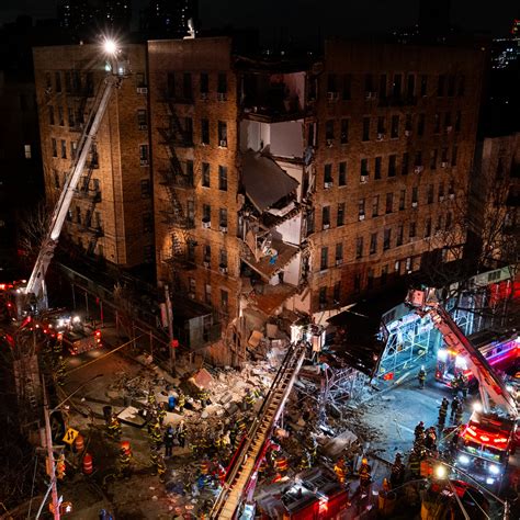 'We're searching for life': Residential building partially collapses in the Bronx